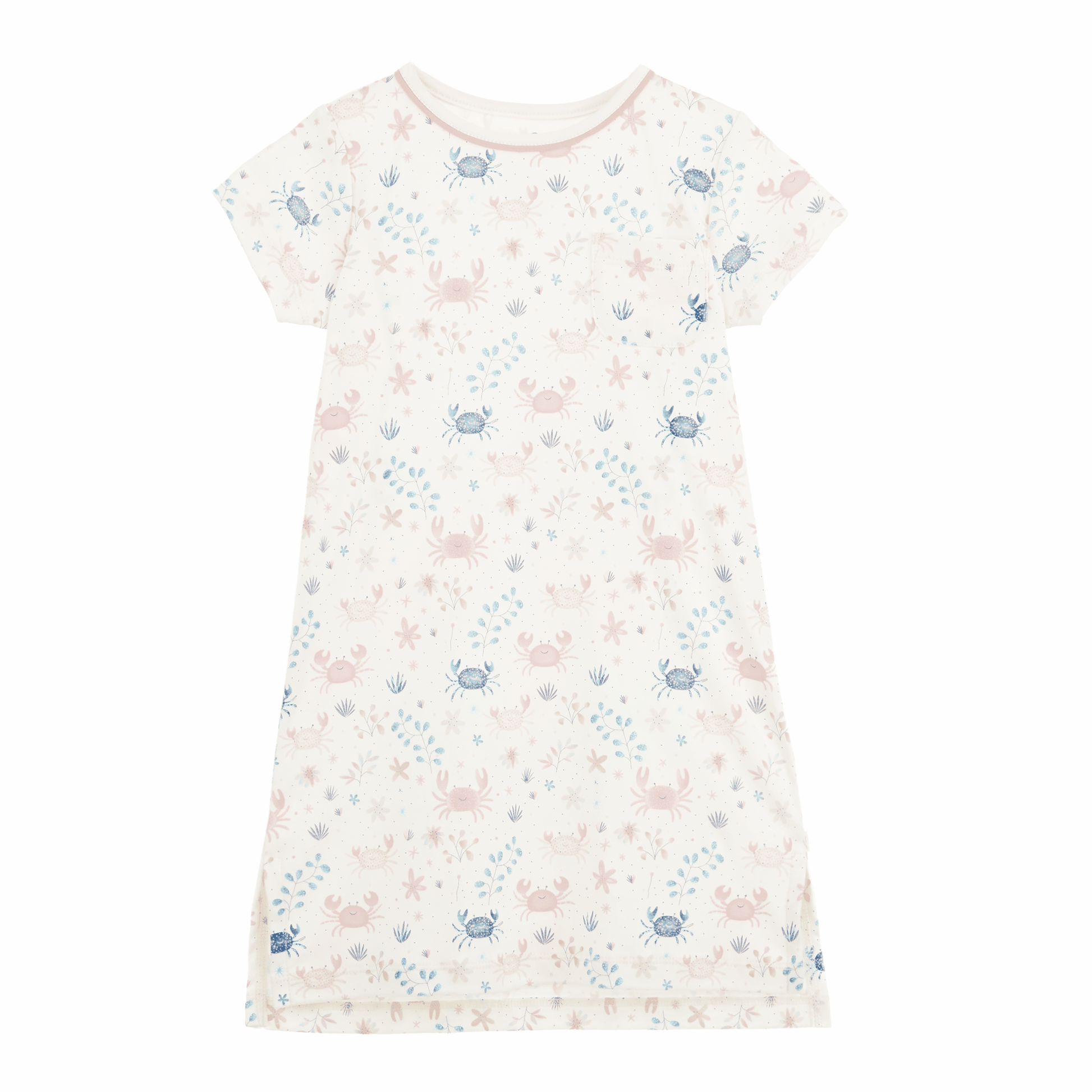 Crabby Cove Nightdress - Dusty Rose - Magnolia BabyNightdress