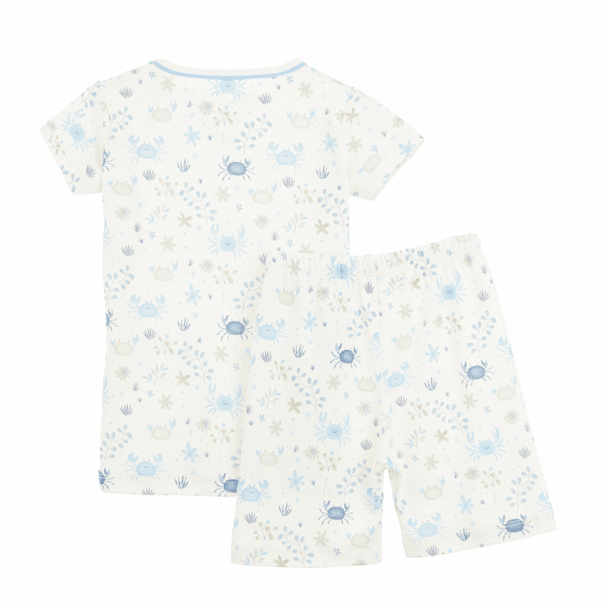 Crabby Cove Short Pajamas - Sky - Magnolia BabyShort Pajamas