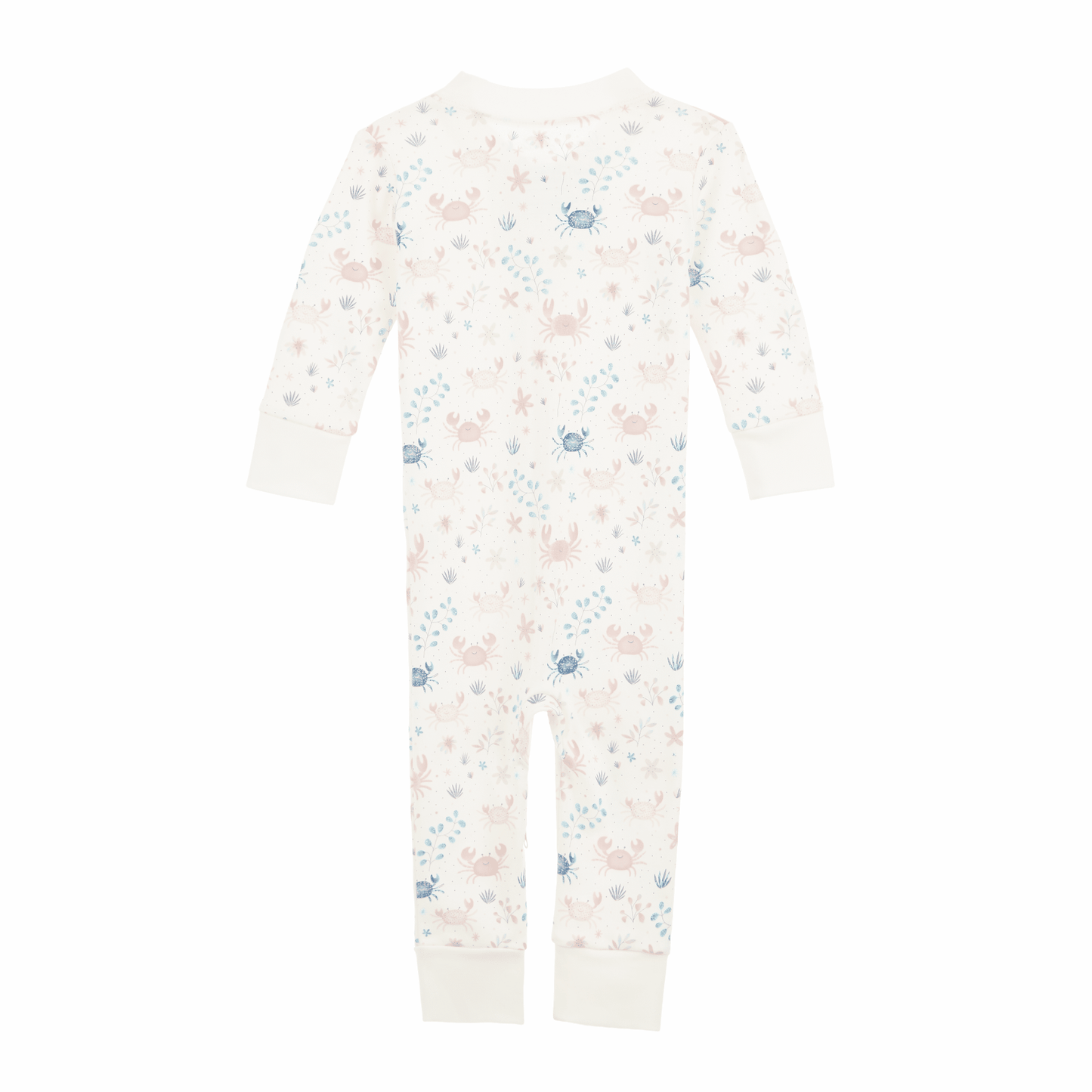 Luna and Arlo_Crabby Cove Zip Pajamas - Dusty Rose_2