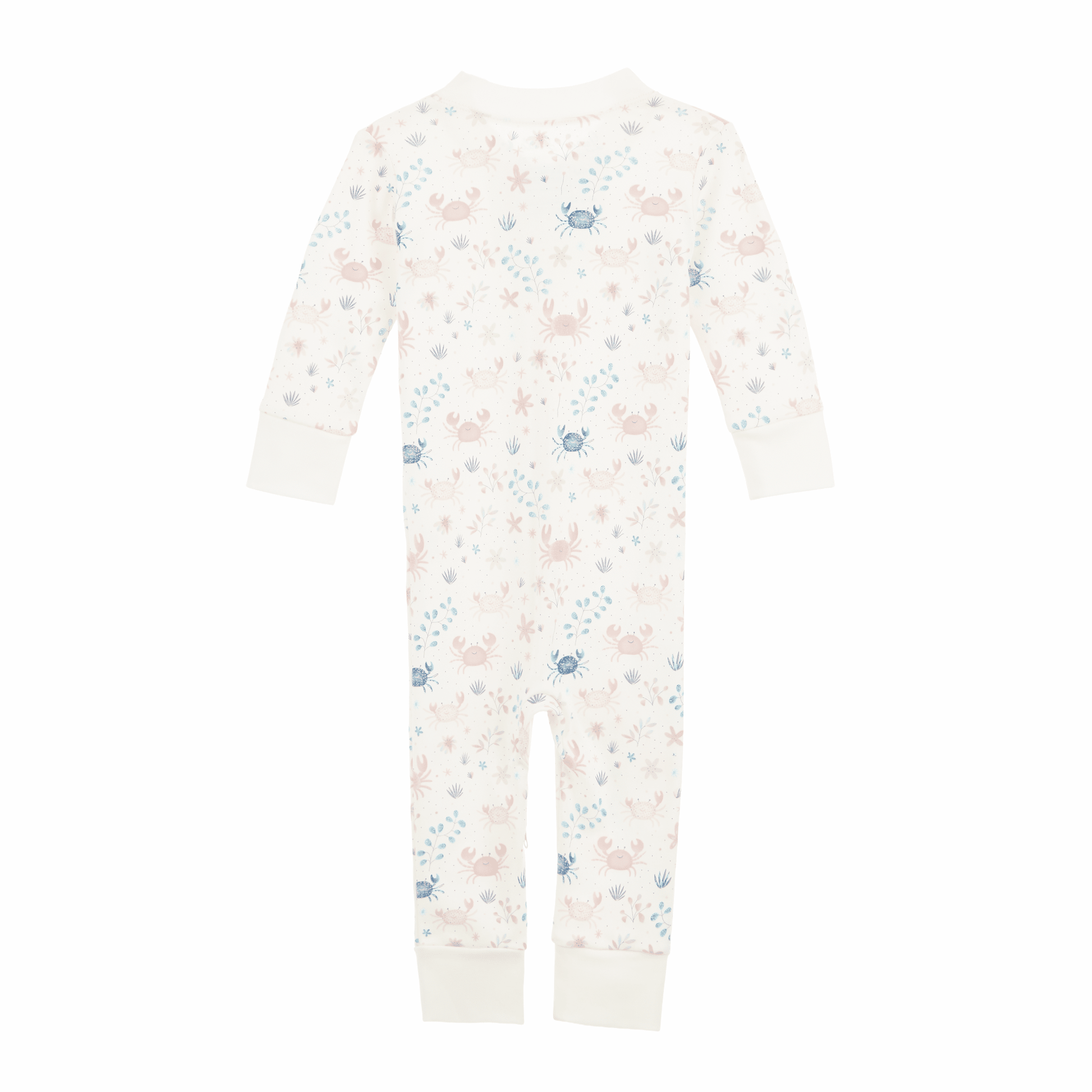 Luna and Arlo_Crabby Cove Zip Pajamas - Dusty Rose_2