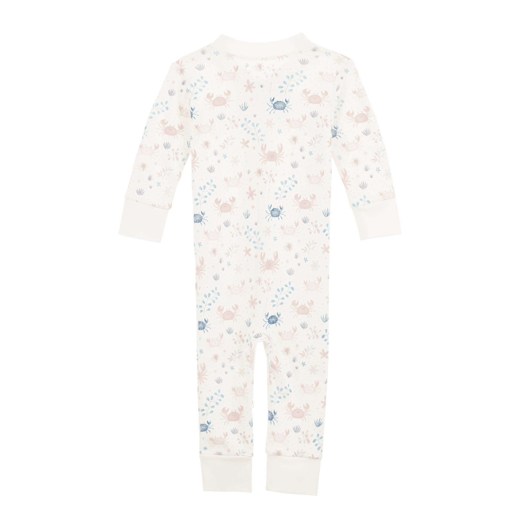 Luna and Arlo_Crabby Cove Zip Pajamas - Dusty Rose_2