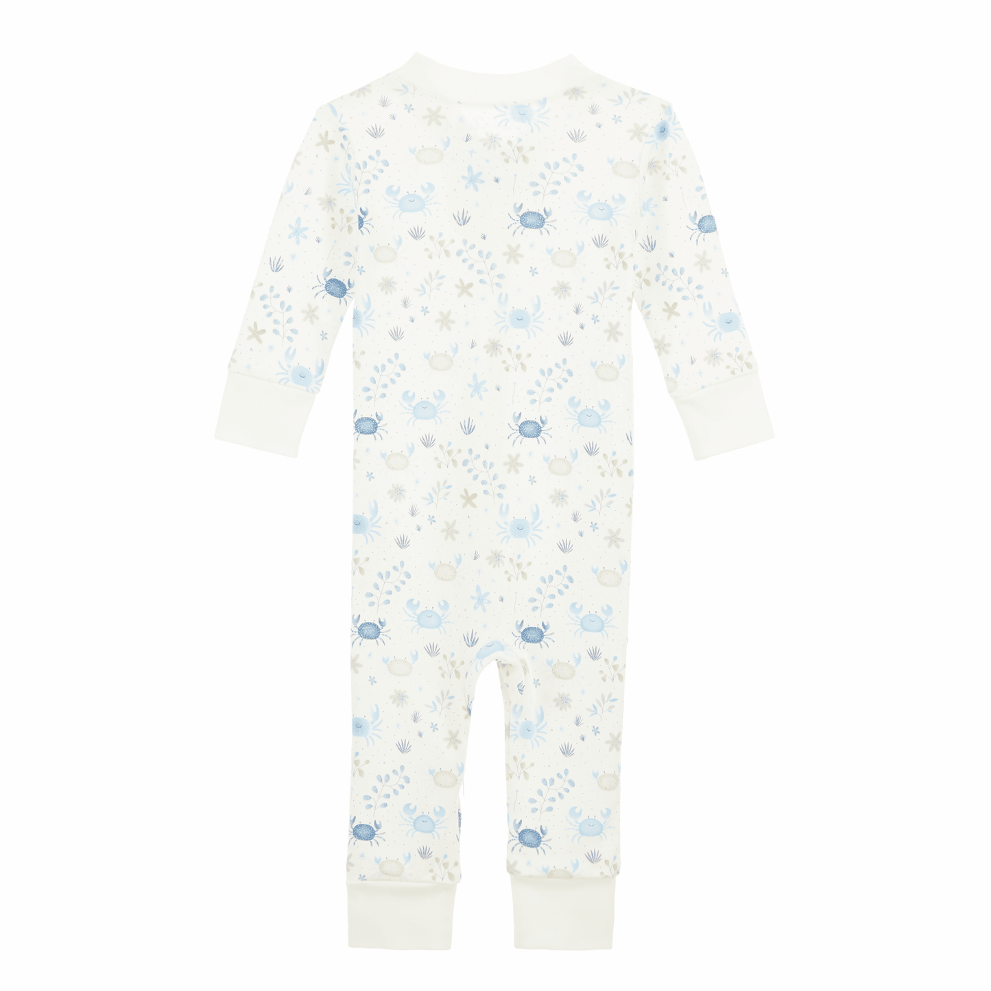 Luna and Arlo_Crabby Cove Zip Pajamas - Sky_2