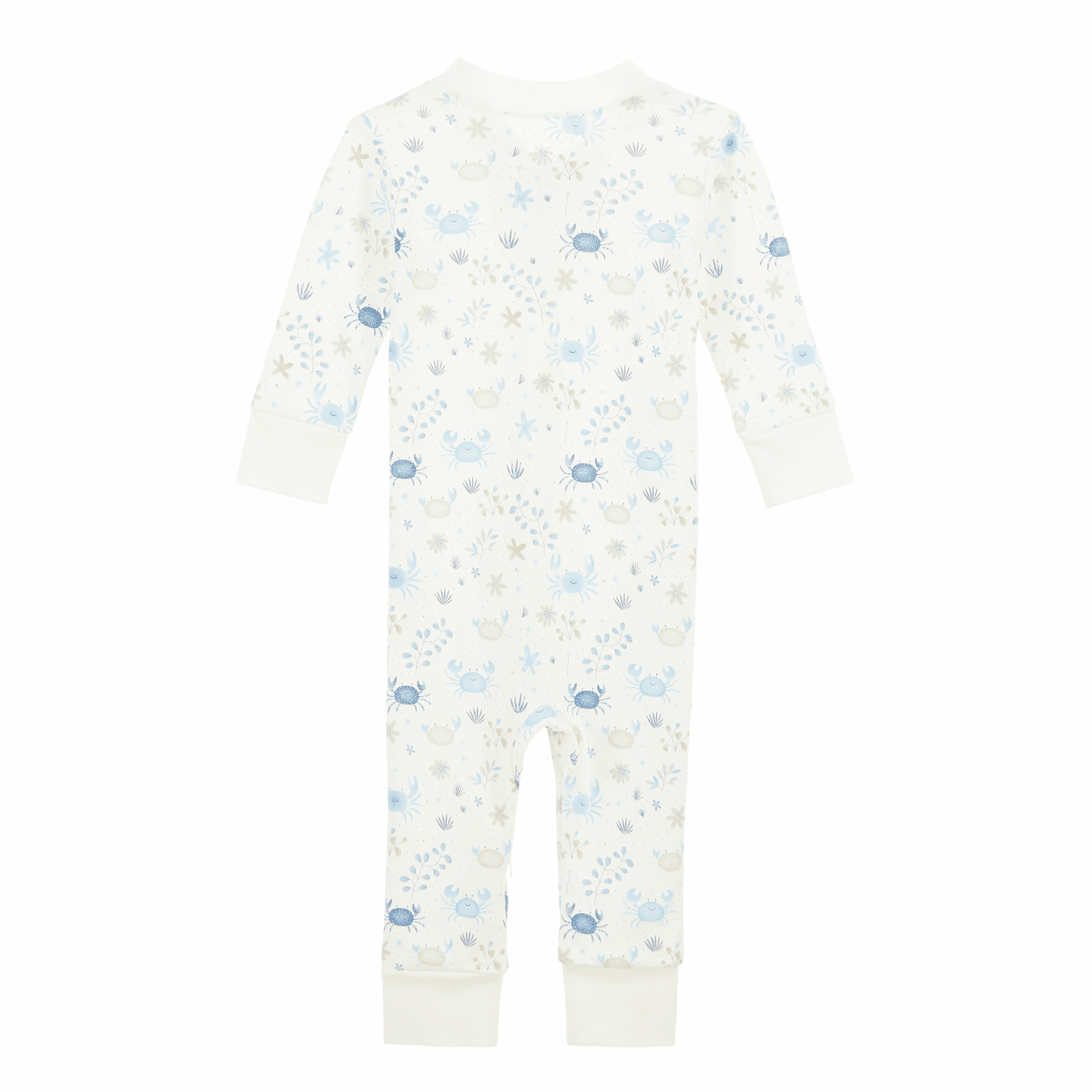 Luna and Arlo_Crabby Cove Zip Pajamas - Sky_2