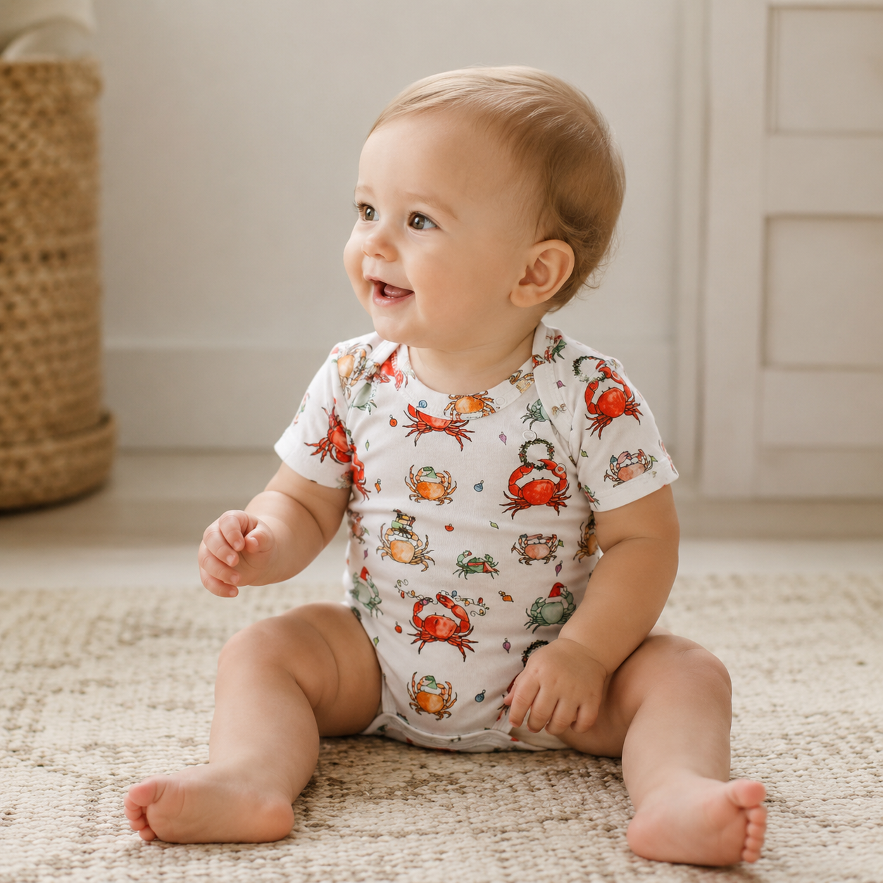 Crabby Christmas Bodysuit