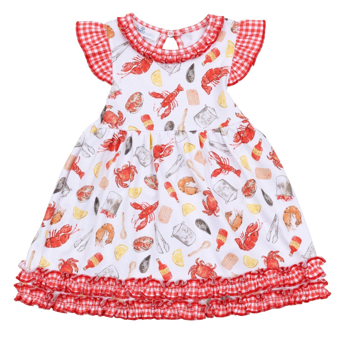 Crawfish Season Dress - Magnolia BabyDress