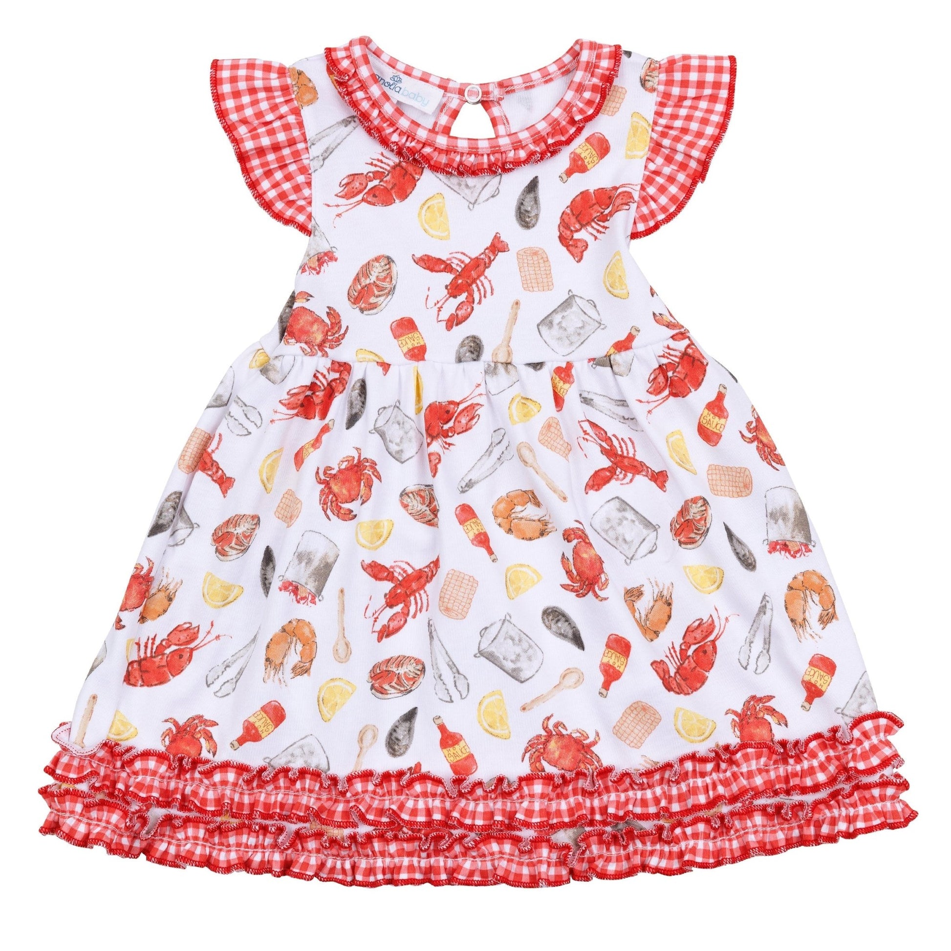 Crawfish Season Dress - Magnolia BabyDress