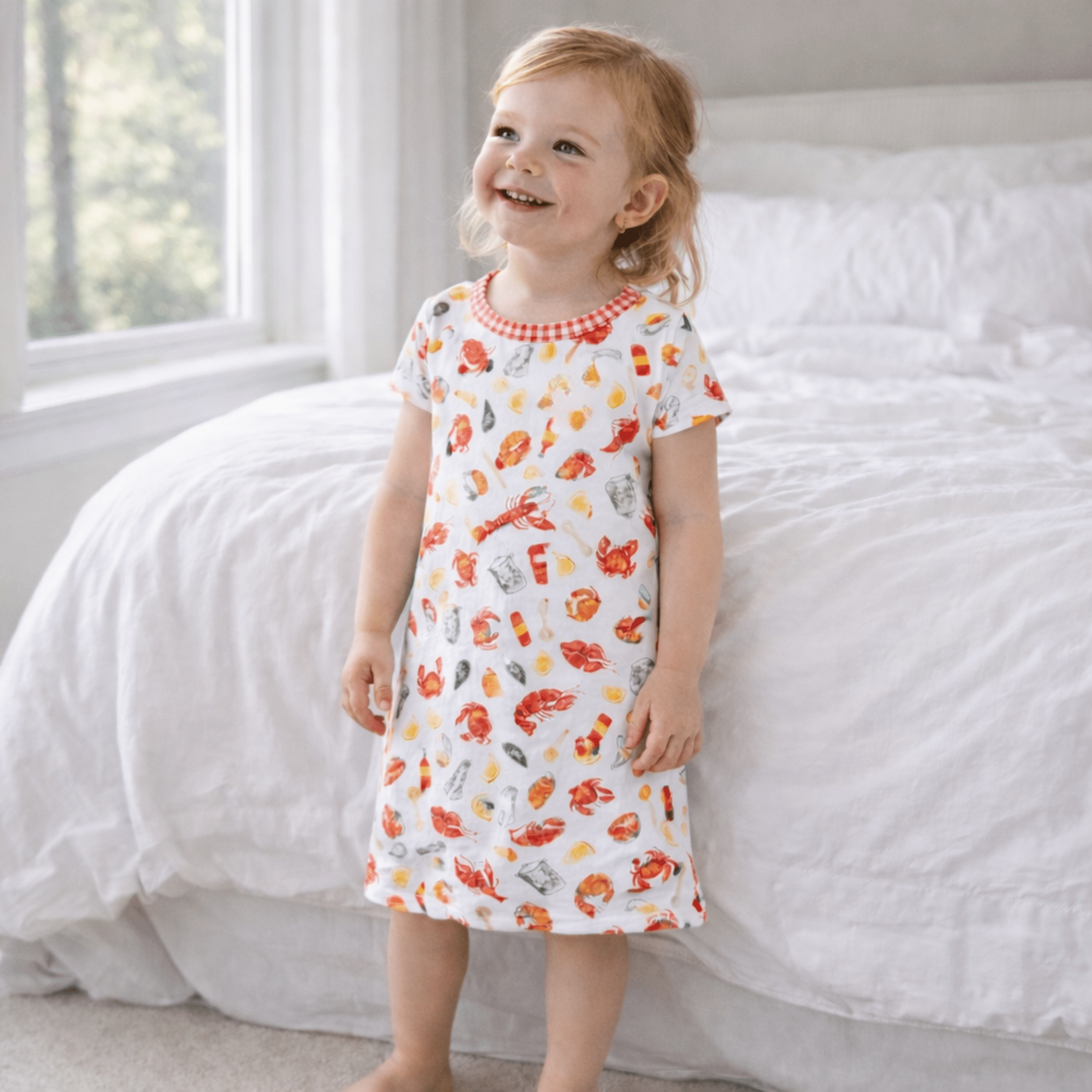 Crawfish Season Nightdress - Magnolia BabyNightdress