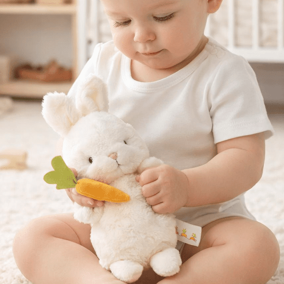 Cricket Island Bud Bunny - Magnolia BabySoft Toy