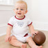 Crimson Cutie Applique Bubble - Crimson Boy - Magnolia BabyBubble