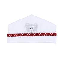  Crimson Cutie Applique Hat - Crimson Boy - Magnolia BabyHat