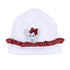 Crimson Cutie Applique Ruffle Hat - Crimson Girl - Magnolia BabyHat