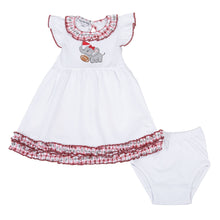  Crimson Tide Applique Dress - Magnolia BabyDress