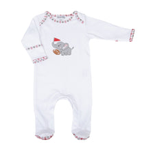  Crimson Tide Applique Lap Footie - Magnolia BabyFootie