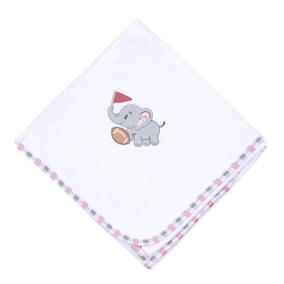 Crimson Tide Applique Receiving Blanket - Magnolia BabyReceiving Blanket