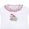 Crimson Tide Applique Ruffle Short Pajamas - Magnolia BabyShort Pajamas