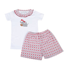  Crimson Tide Applique Ruffle Short Pajamas - Magnolia BabyShort Pajamas