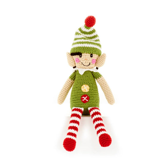 Crocheted Elf Doll - Magnolia BabySoft Toy