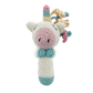 Crocheted Unicorn Stick Rattle - Magnolia BabyRattle