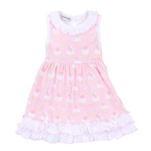  Cupcake Cutie Print Sleeveless Dress - Magnolia BabyDress