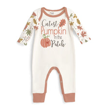  Cutest Pumpkin Lap Shoulder Romper - Magnolia BabyPlaysuit