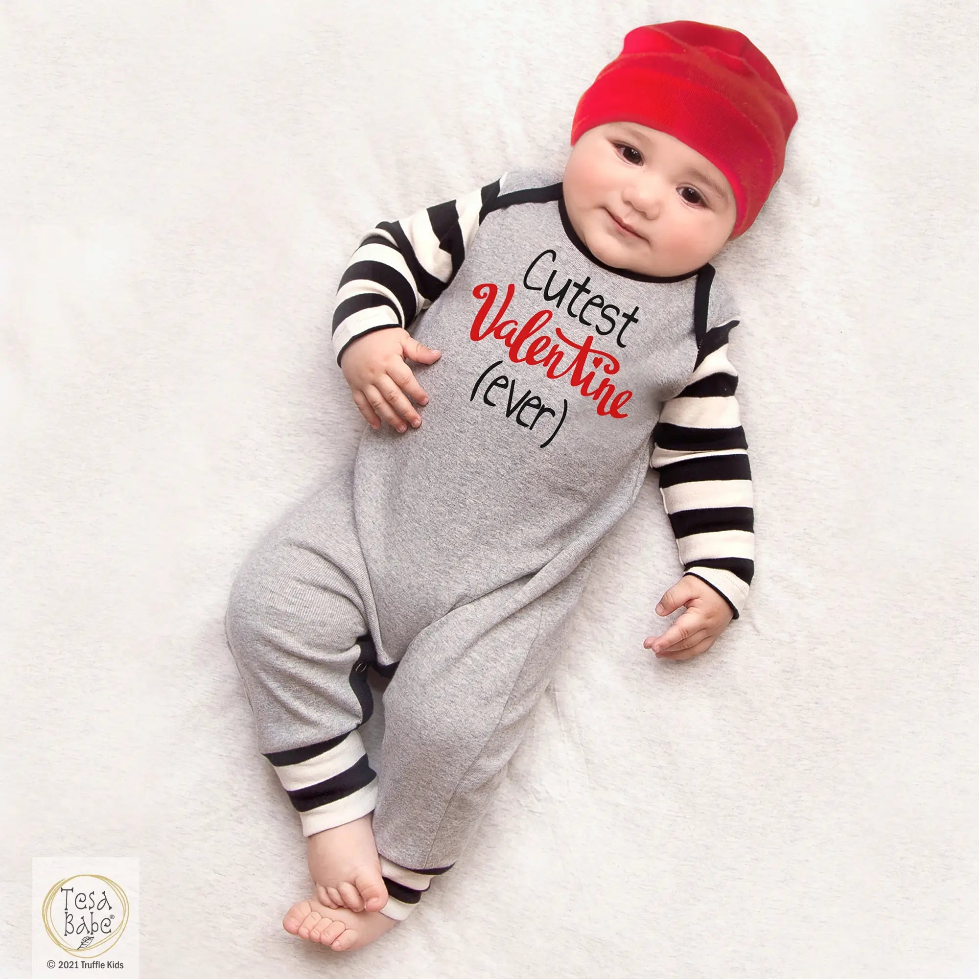 Cutest Valentine Ever Romper - Magnolia BabyPlaysuit