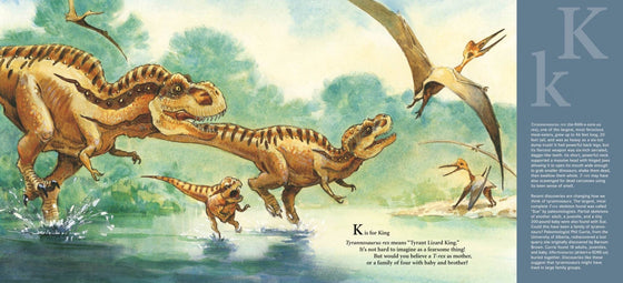 D is for Dinosaur: A Prehistoric Alphabet Book - Magnolia BabyBook