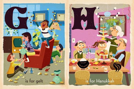 D is for Dreidel: A Hanukkah Alphabet - Magnolia BabyBook