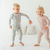 Dachshund Long Pajamas - Blue by Luna and Arlo - Magnolia BabyLong Pajamas