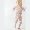 Dachshund Long Pajamas - Dusty Rose by Luna and Arlo - Magnolia BabyLong Pajamas