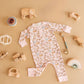 Dachshund Playsuit - Dusty Rose by Luna and Arlo - Magnolia BabyPlaysuit