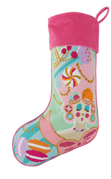  Marie Sweet Embroidered Stocking