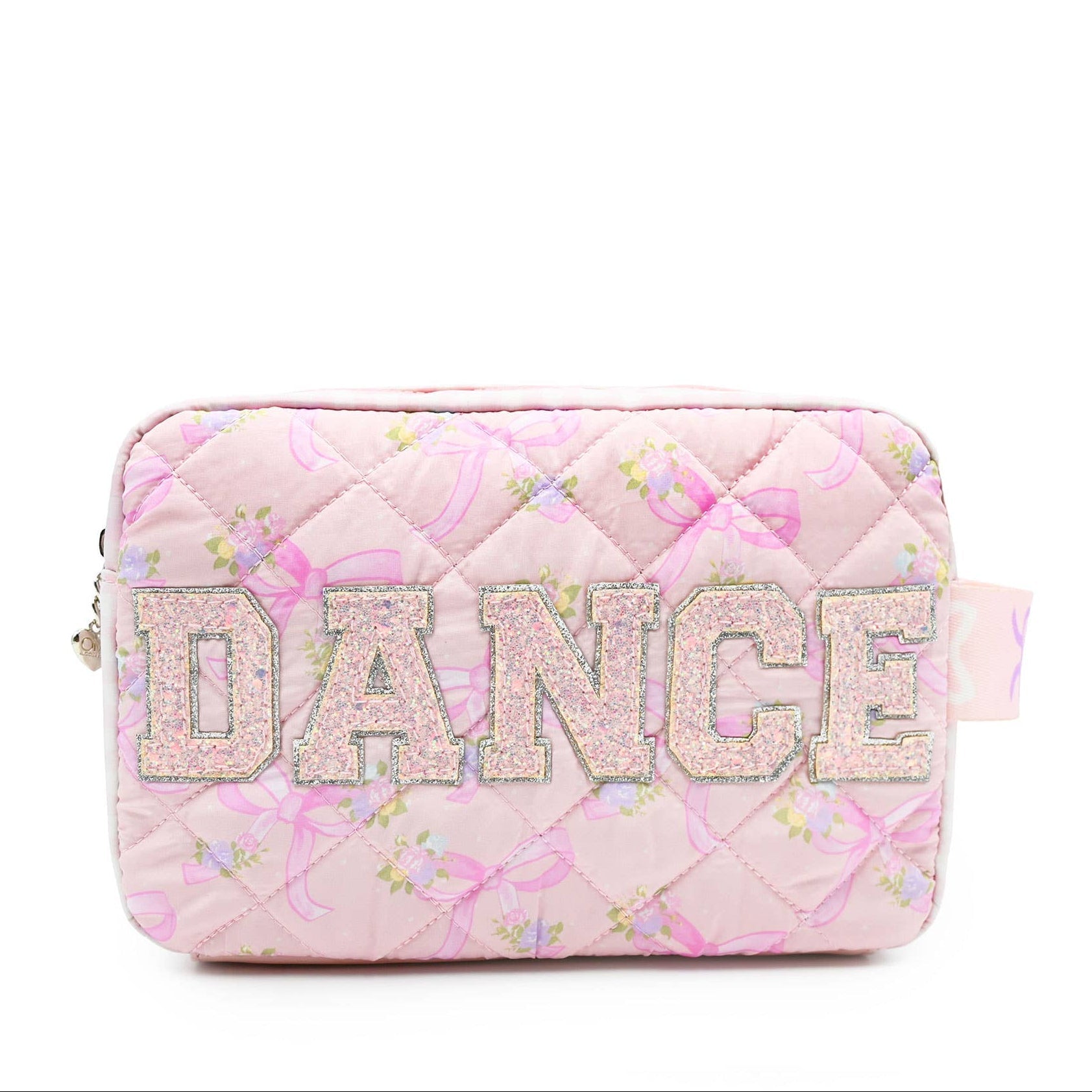 Dance Floral Print Quilted Pouch - Magnolia BabyBag