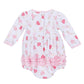 Dancing Hearts Long Sleeve Bubble - Magnolia BabyBubble