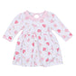 Dancing Hearts Long Sleeve Dress - Magnolia BabyDress
