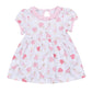 Dancing Hearts Short Sleeve Dress - Magnolia BabyDress
