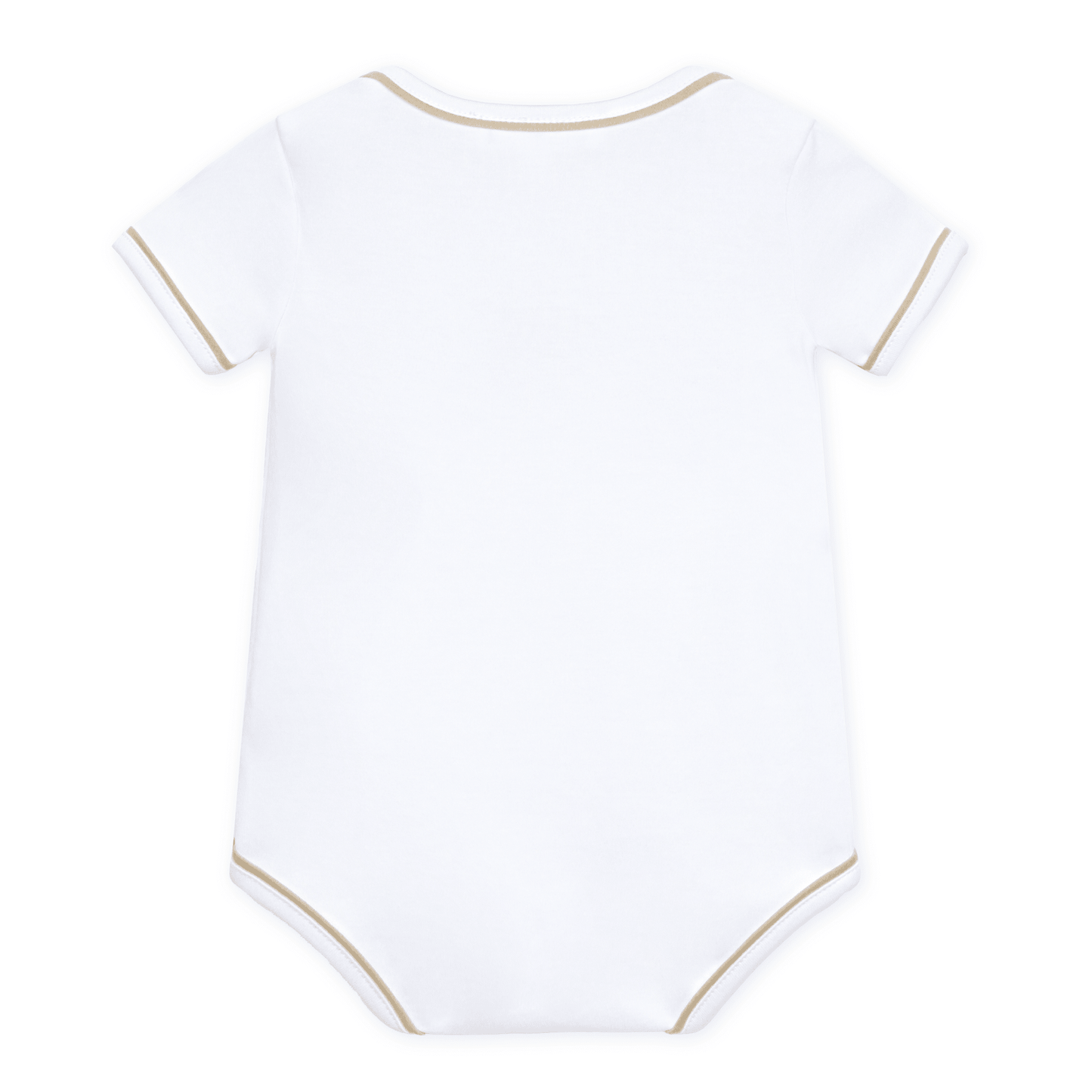 Darling Cowboy Boots Hand-Embroidered Bodysuit - Ivory - Magnolia BabyBodysuit