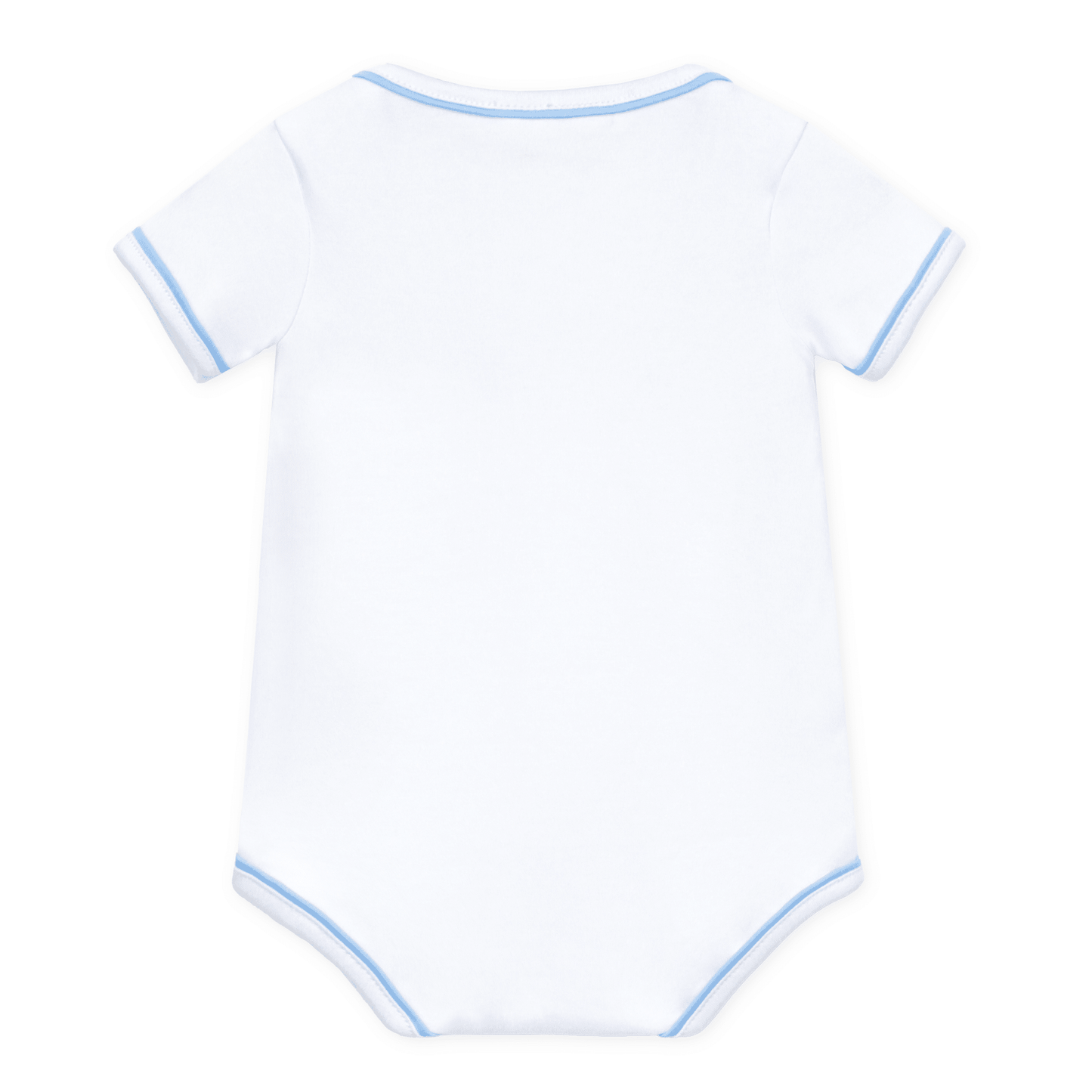 Darling Cowboy Boots Hand-Embroidered Bodysuit - Light Blue - Magnolia BabyBodysuit
