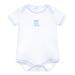 Darling Cowboy Boots Hand-Embroidered Bodysuit - Light Blue - Magnolia BabyBodysuit