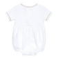 Darling Cowboy Boots Hand-Embroidered Bubble - Ivory - Magnolia BabyBubble