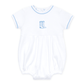 Darling Cowboy Boots Hand-Embroidered Bubble - Light Blue - Magnolia BabyBubble