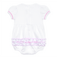 Darling Cowboy Boots Hand-Embroidered Bubble - Pink - Magnolia BabyBubble