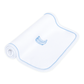 Darling Cowboy Boots Hand-Embroidered Burp Cloth - Light Blue - Magnolia BabyBurp Cloth