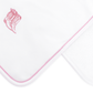 Darling Cowboy Boots Hand-Embroidered Burp Cloth - Pink - Magnolia BabyBurp Cloth