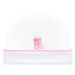 Darling Cowboy Boots Hand-Embroidered Hat - Pink - Magnolia BabyHat
