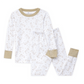 Magnolia Baby_Darling Cowboy Boots Long Pajamas - Ivory_1