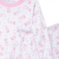 Darling Cowboy Boots Long Pajamas - Pink - Magnolia BabyLong Pajamas