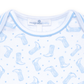 Darling Cowboy Boots Print Bodysuit - Light Blue - Magnolia BabyBodysuit