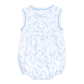Darling Cowboy Boots Print Bubble - Light Blue - Magnolia BabyBubble