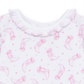 Darling Cowboy Boots Print Bubble - Pink - Magnolia BabyBubble