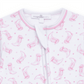 Darling Cowboy Boots Print Ruffle Zip Footie - Pink - Magnolia BabyFootie